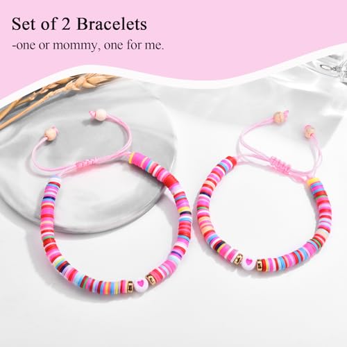Back to School/First Day of School Bracelet Gifts, First Day of Kindergarten Preschool First/Second Grade Bracelet Gifts, Colorful Adjustable Rope Bracelet for Girls2