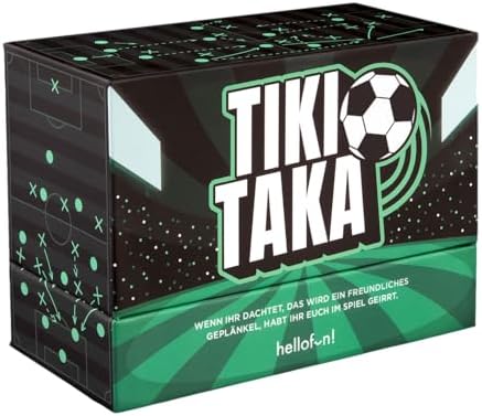 hellofun!, Tiki Taka, gioco da tavolo, divertimento per i tifosi,...