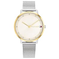 Tommy Hilfiger Pippa Stainless Steel Champagne Dial Women's Watch