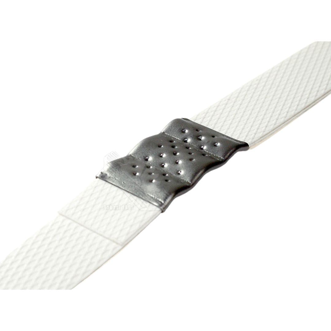 Generisch 3000 Stück 13 mm Verschlusshülsen Metall verzinkt geriffelt für PP/PET/Textilband Umreifungsband