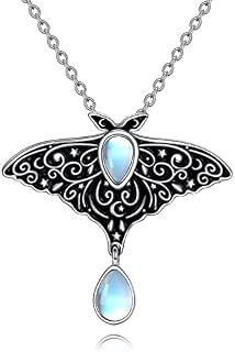 YAFEINI Wolf/Turtle/Elephant/Monkey/Dragon Pendent Necklace 925 Sterling Silver Animal Jewellery Gifts for Women Girls