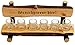 Schnapsbank mit Gravur - Name oder Spruch - aus Holz mit 6 Schnapsgläser in Bierkrug Optik, originelles Geschenk für Hochzeit, Silberhochzeit, Geburtstag, Stammtisch, Jubiläum
