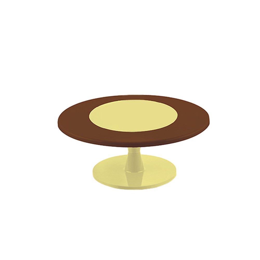 Silikomart |Alzata per Dolci Hula Up L, Colore Marrone, Misure Ø350 mm, Made in Italy