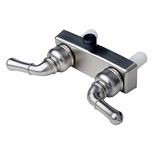 Laguna Brass 3220BN/4120BN RV/Motorhome Two Handle Non-Metallic Shower Diverter Valve with Matching Hand Shower Set