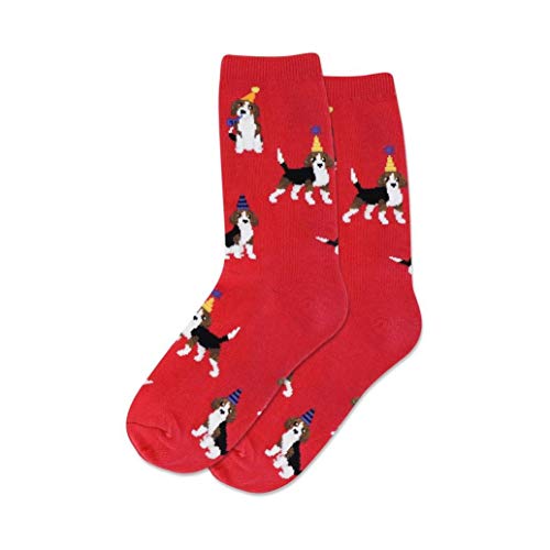 Hotsox Kid's Party Beagle Socks 1 Pair