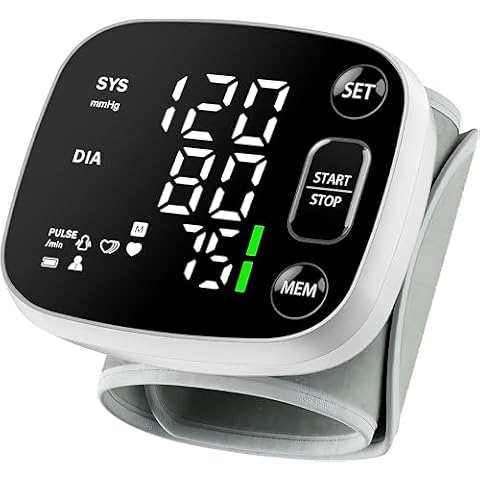 Oklar Rechargeable Blood Pressure Cuff Wrist Digital BP Machine Cover