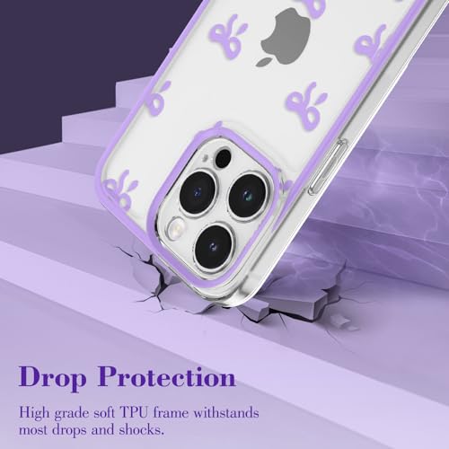 Coque iPhone 13 Pro Max anti-rayure fine qui protège l'objectif avec style violet - 4
