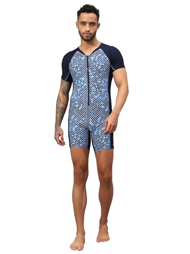 Image of Vector X OMSS-348 Men's Swimming Costume for Multipurpose Wear for Swimming I Diving I Cycling I Aerobics