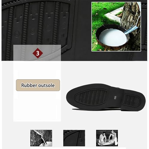 Men's Autumn/Winter Plush-Lined Leather Dress Shoes, Classic British Style Pointed Toe Lace-Up Ideal for Business Occasions, Perfect for Gentlemen4