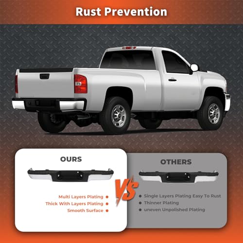 labwork Chrome Rear Bumper for F150