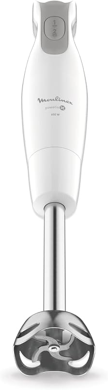 Moulinex Dailychef fehér kézi turmixgép 600W, 2 fokozat, rozsdamentes acél talp