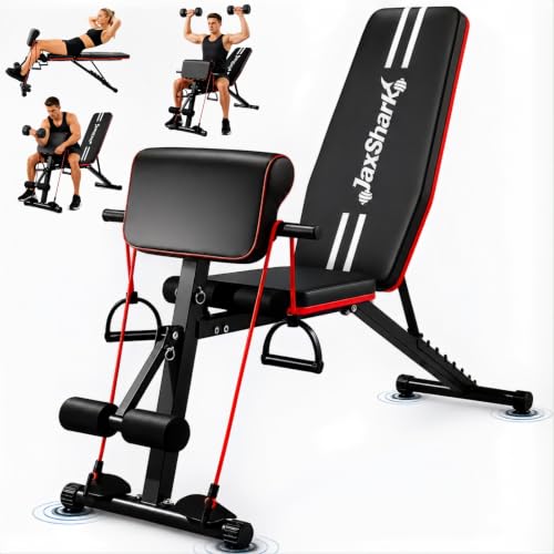 7-Angle Weight Bench with Attachments