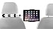 Macally Kfz-Kopfstützen-Halterung für iPad Pro/Air/Mini, Tablets, Nintendo Switch Silber