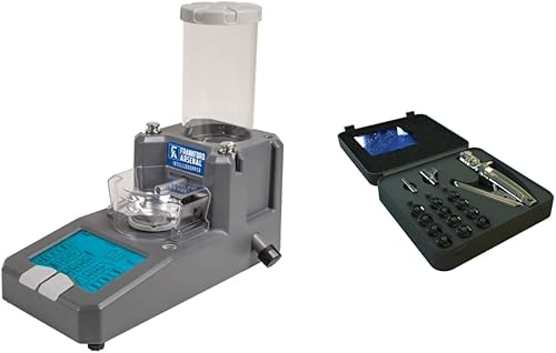 Frankford Arsenal Intellidropper - Medidor electrónico de polvo para medir polvo con pantalla LCD y aplicación de base de datos de recarga gratuita