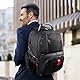 MATEIN Groß Laptop Rucksack Herren 55L, 18 Zoll Arbeit Wasserdicht Backpack Laptoptasche Reisen Rucksack, Schulrucksack Teenager Jungen Anti Diebstahl Business Schwarz