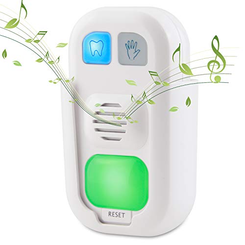 HONWELL Musical Timer for Kids Battery Powered 2 Minute Toothbrush Timer and 20