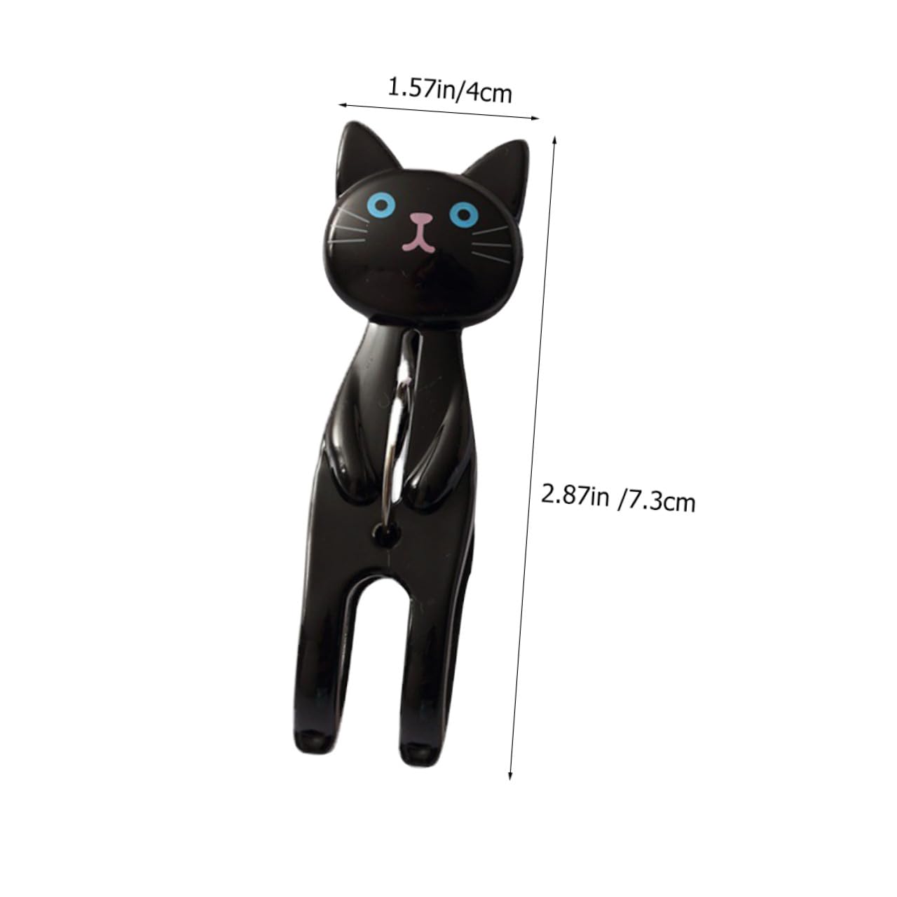 Garneck 4 Set Di Robuste Mollette in Plastica A Tema Gatti Clip Antivento Per Bucato Morsetti Per Trapunte Per Appendere Asciugamani Da Spiaggia Per La Casa Allaperto 4 Pezzi*4