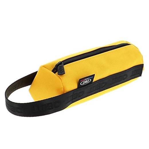 Sacoche OBUT en toile - Jaune