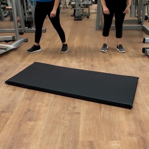 Loja Produto Colchonetes 17 1 Colchonete 90cm X 40cm Para Academia, Musculação, Yoga (PRETO)