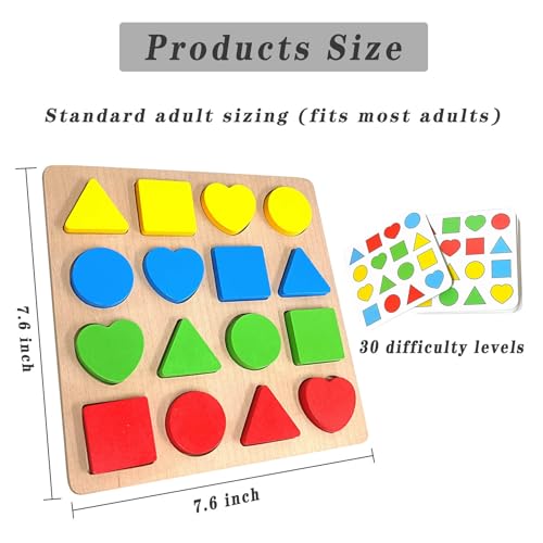 XieKules Wooden Dementia Activities for Seniors,Alzheimers Products for Elderly,Puzzles Gifts and Games to Keep Older Adults Cognitive and Busy - Image 4