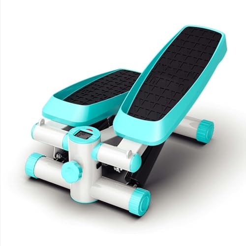 Portable Stair Stepper, Fitness Stepper Step Machine, Exercise Stepping Machine, Easy to Read Display, Resistance Bands, for Home, Desk or Office Workouts