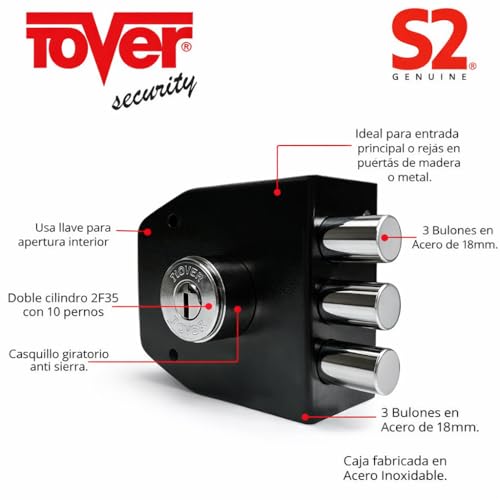 Cerradura de barra alta seguridad 20 Imagen adicional