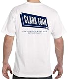 Clark Foam Logo Classic T-Shirt (XL) White