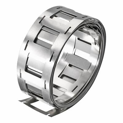 DLX99+: 99.6% Pure Nickel Strip, H Type, (1Roll) 0.15mm Thick x 46.5 mm Width Battery Spot Welding Pure Nickel Strip for 2P 32650 & 32700 Battery Pack Welding. (2 Meter)-image-3