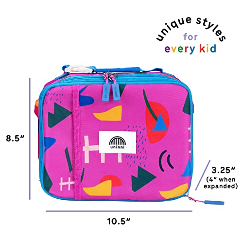 Uninni UNIKLBGA-ABS Abstract Insulated Insulated Lunch Box thumb #2