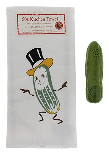 Yodelling Pickle Bundled with a Mr Pickle Kitchen Towel