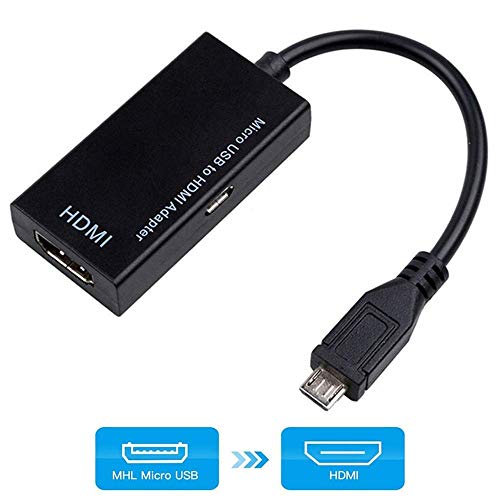MHL to HDMI Cable Adapter Micro USB to HDMI 1080P Video Graphic Converter
