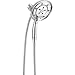Delta Faucet 58471-PK H2O Kinetic Technology In2ition 4-Setting Two-in-One Hand shower Shower Head, Chrome