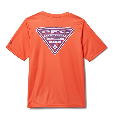 Image of Columbia Kids' Collegiate Terminal Tackle Short Sleeve Shirt