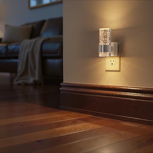 Image of Briignite Night Light, 2 Pack Dimmable Night Lights Plug into Wall