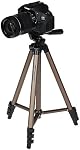 Webcam Tripod,51'' Camera Tripod Stand for Logitech Webcam C922 C930e C930 C920 C615-coffee