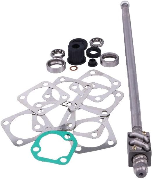 DVPARTS Steering Shaft and Repair Kit Compatible with Kubota Tractor B4200 B5100 B6000 B6100 B7100 B7200D B7200E B6200D B6200E B7100HST-DT B7100HST-E