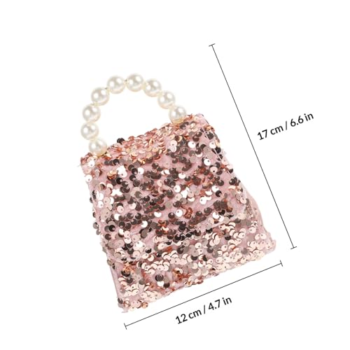 Bolso bandolera de lentejuelas para niña ideal para paseos diarios y fiestas 2