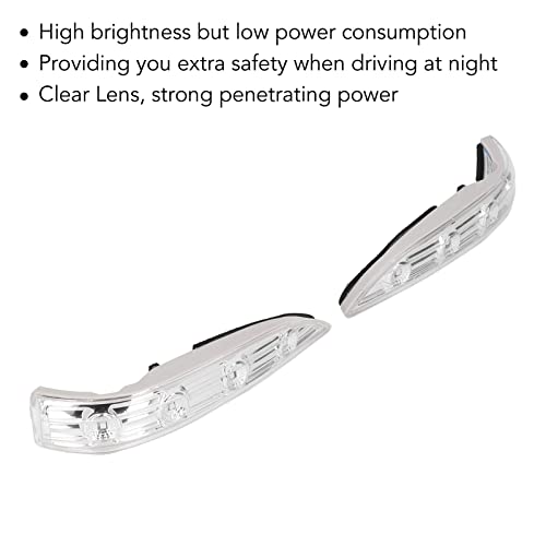 Luz de señal de giro de espejo retrovisor Tucson Ix35 2010-2015 repuesto intermitente lateral de 2 piezas 3