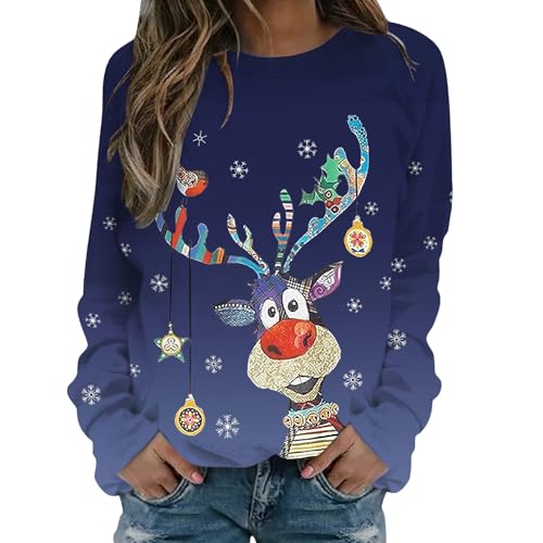 Weihnachtspullover Damen Weihnachtspullover Damen Lustige Weihnachten...