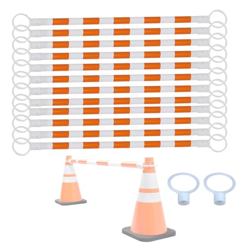 Barre de signalisation réfléchissante extensible orange barres de barrière circulation