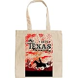  teesquare1st Texas USA Souvenire gift - Baumwoll Handtasche/Einkaufstasche Baumwolle Bedruckt/Baumwolltasche Bedruckt/Hand Bag/Tote Bag