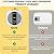 Kweetle 2.5 Gallon Under Sink Water Heater, 110V 1500W Electric Mini Tank with Pressure Relief Valve & Digital Display, Instant Hot Water for Kitchen Bathroom Salon RV, Wall or Floor Mounted