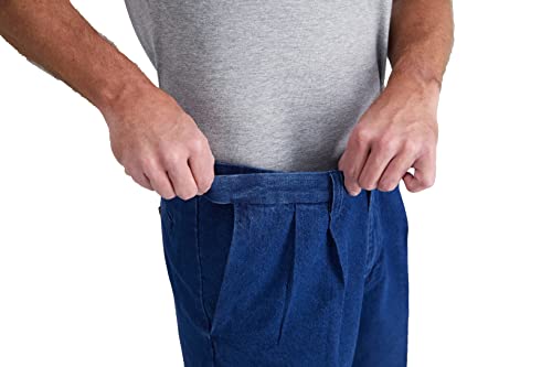Haggar Men's B&T Denim Pleated Short - image 2