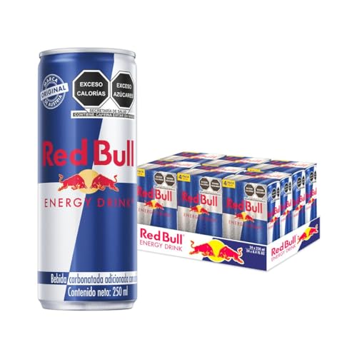 RED BULL bebida energética pack 4 latas 25 cl