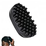 Curly Hair Brush,Afro Hair Brush & Curl Sponge,Professional Curly Ha/ir Bru/sh for Men and Women,Washable Rubber Twist Styler,Salon and Home Use,Blow Dryer Comb for Afro & Natural Curls,Curling Comb