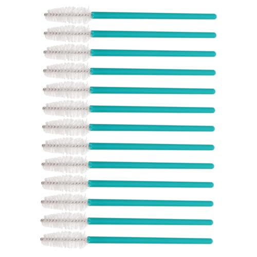 IWOWHERO 50個 使い捨てアイラッシュブラシ 眉毛コーム 柔らかく耐久性のある素材製 まげカールと眉毛ケア用 多機能メイクアップツール 軽量