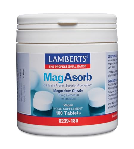 Lamberts MagAsorb 150 mg - 180 Tabletas