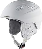 alpina skihelm kinder grap Hochwertiges mattes Finish ALPINA GRAP 2.0 L.E. Skihelm, Unisex – Erwachsene, white diamonds matt, 57-61