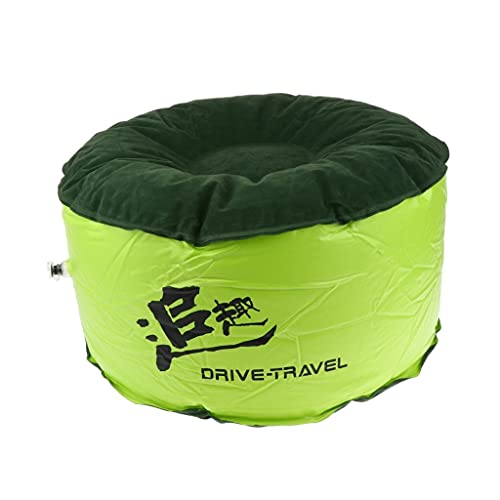 JKUNYU Dining Chair Portable Air Chair Durable Balance Outdoor Camping Chair Inflatable Stool Round Shape Home Furnishing Outdoors