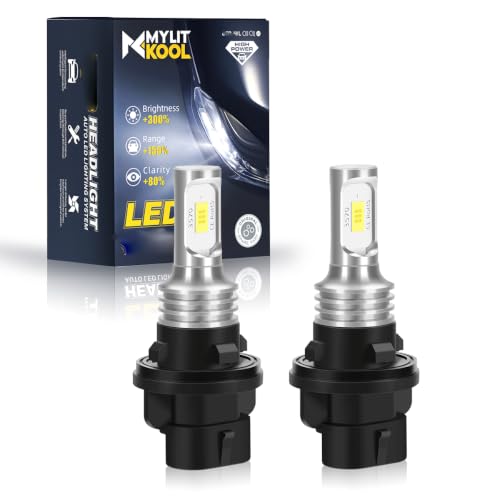 2X Replacement Bulbs for 2005 Honda ATV TRX350FM Rancher 4x4 | 6000K Cool White | Plug and Play | 2‑Pieces Set